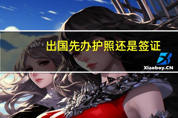 出国先办护照还是签证