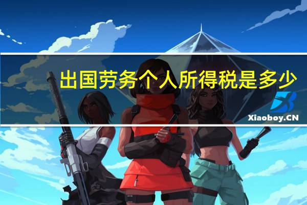 出国劳务个人所得税是多少