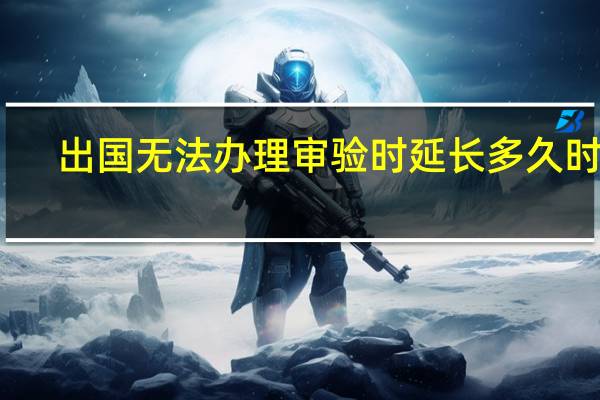 出国无法办理审验时 延长多久时间