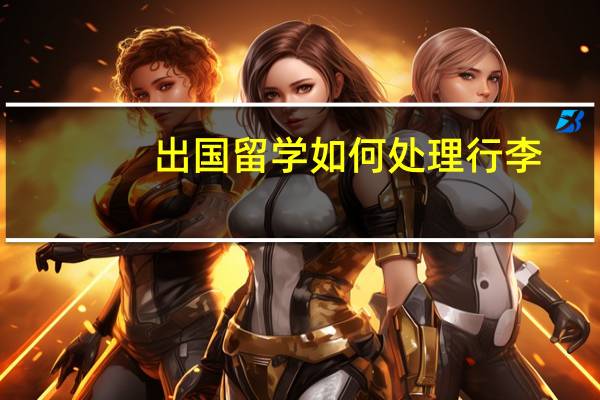 出国留学如何处理行李