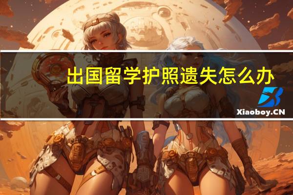 出国留学护照遗失怎么办