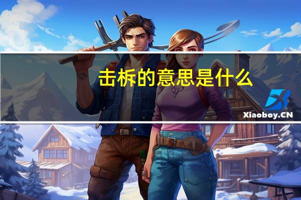 击柝的意思是什么