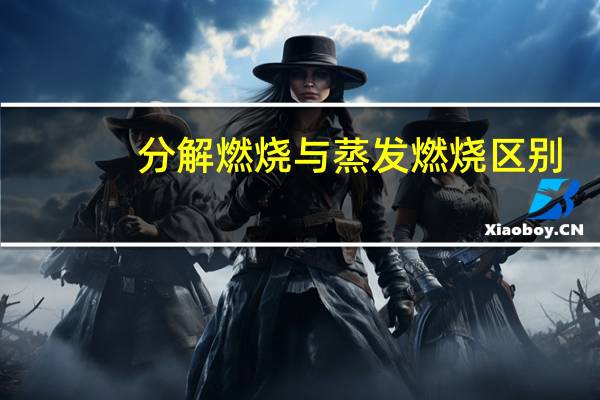 分解燃烧与蒸发燃烧区别