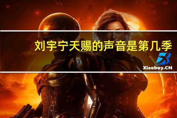 刘宇宁天赐的声音是第几季