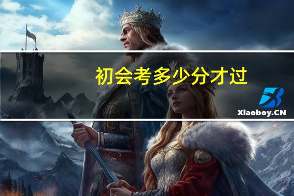 初会考多少分才过