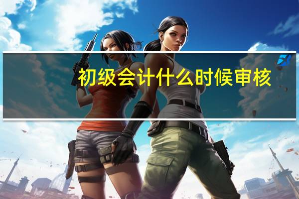 初级会计什么时候审核
