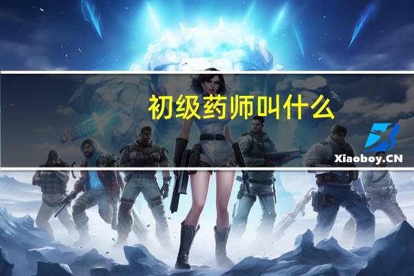 初级药师叫什么