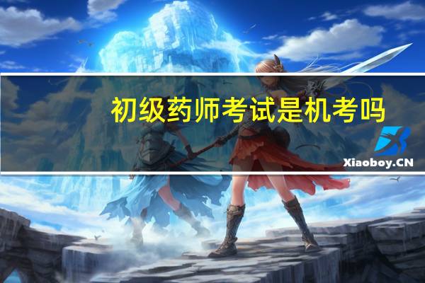 初级药师考试是机考吗