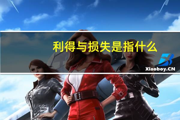 利得与损失是指什么