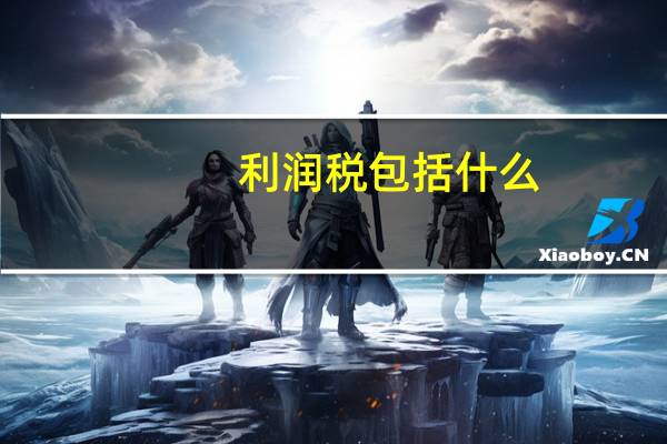 利润税包括什么