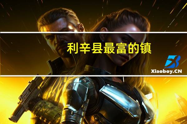 利辛县最富的镇