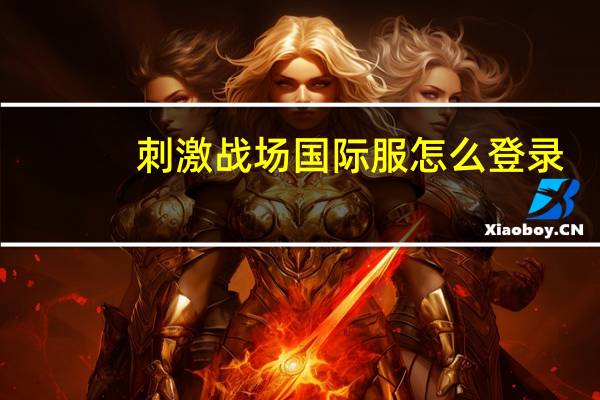 刺激战场国际服怎么登录