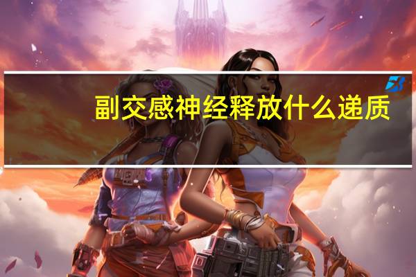 副交感神经释放什么递质