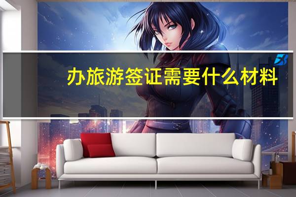 办旅游签证需要什么材料