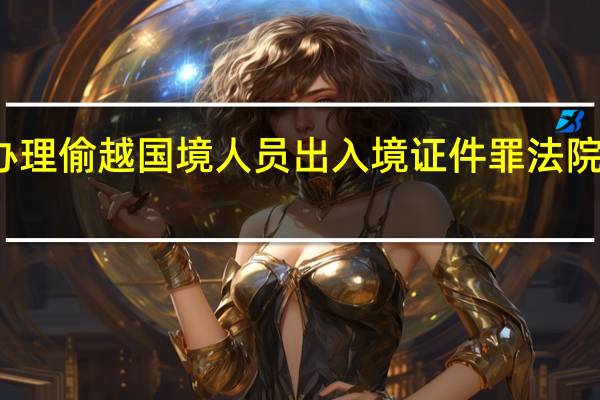 办理偷越国（边）境人员出入境证件罪法院如何判