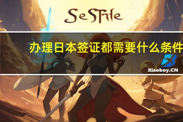 办理日本签证都需要什么条件(日本的签证要什么条件)