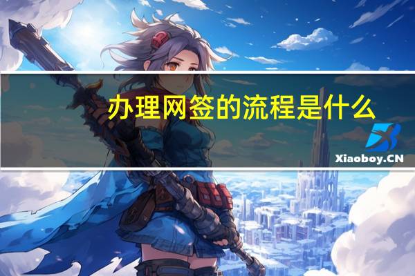 办理网签的流程是什么