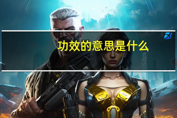 功效的意思是什么