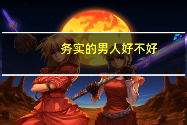 务实的男人好不好