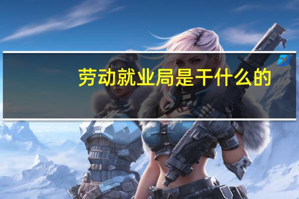 劳动就业局是干什么的