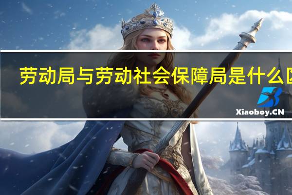 劳动局与劳动社会保障局是什么区别