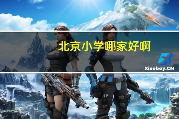 北京小学哪家好啊