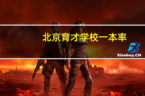 北京育才学校一本率