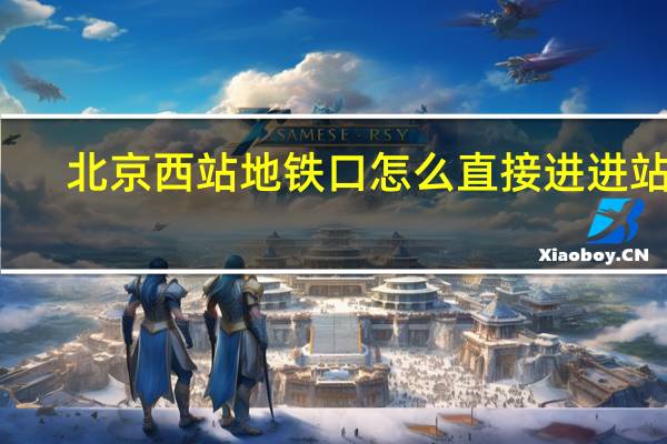 北京西站地铁口怎么直接进进站口