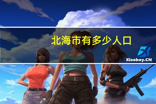 北海市有多少人口
