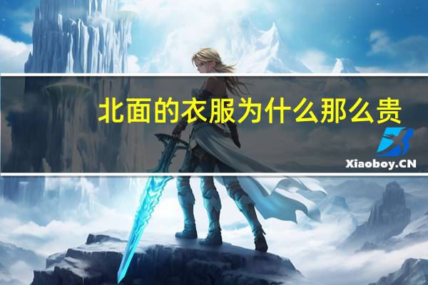 北面的衣服为什么那么贵