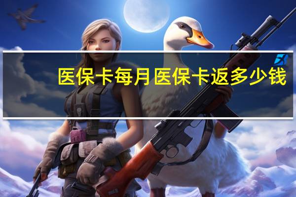 医保卡每月医保卡返多少钱