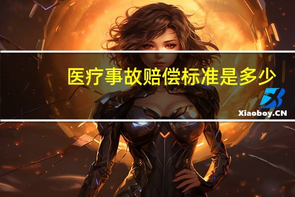 医疗事故赔偿标准是多少
