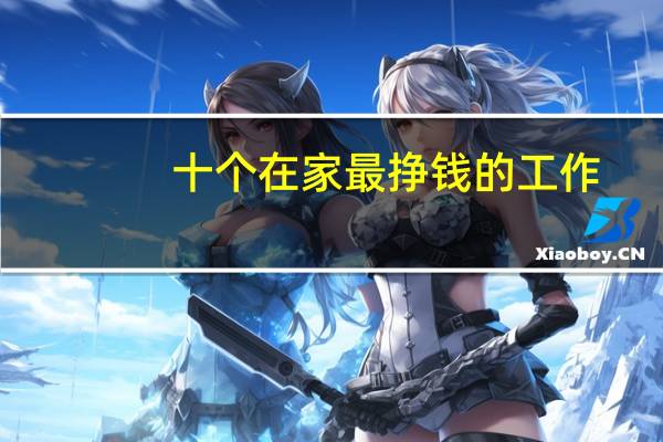 十个在家最挣钱的工作