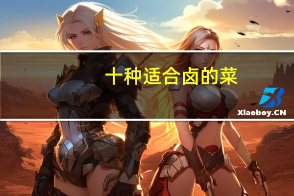 十种适合卤的菜
