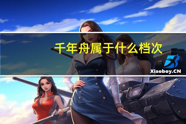 千年舟属于什么档次