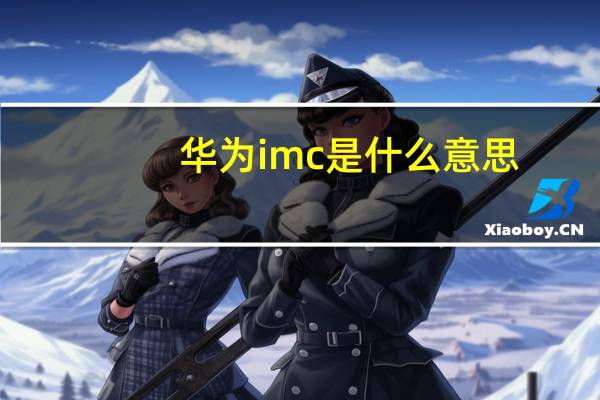 华为imc是什么意思