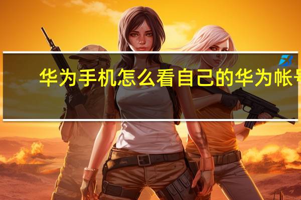 华为手机怎么看自己的华为帐号