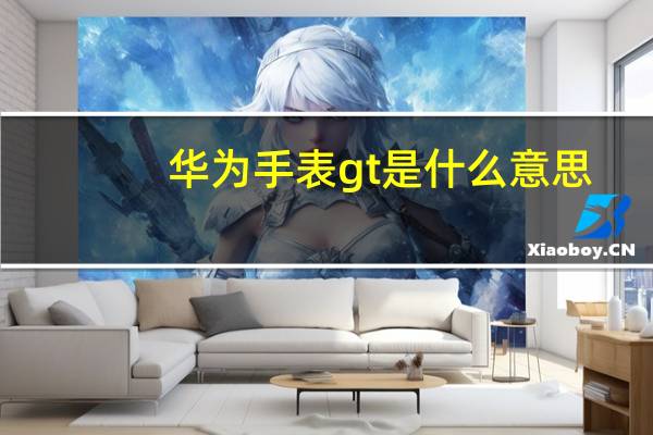 华为手表gt是什么意思