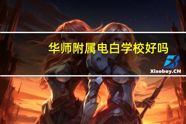 华师附属电白学校好吗