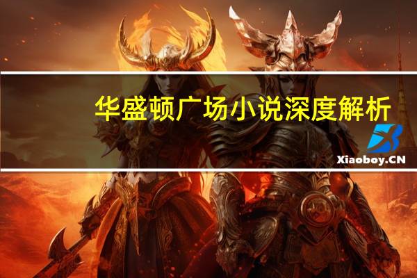 华盛顿广场小说深度解析