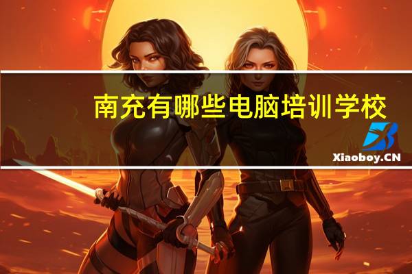 南充有哪些电脑培训学校