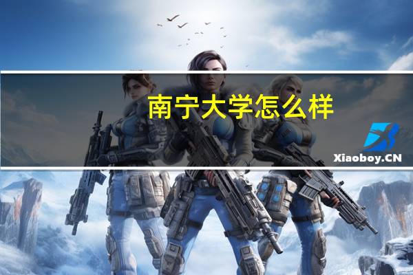 南宁大学怎么样