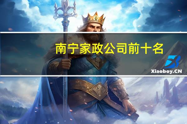 南宁家政公司前十名