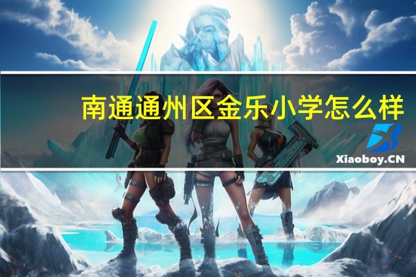 南通通州区金乐小学怎么样