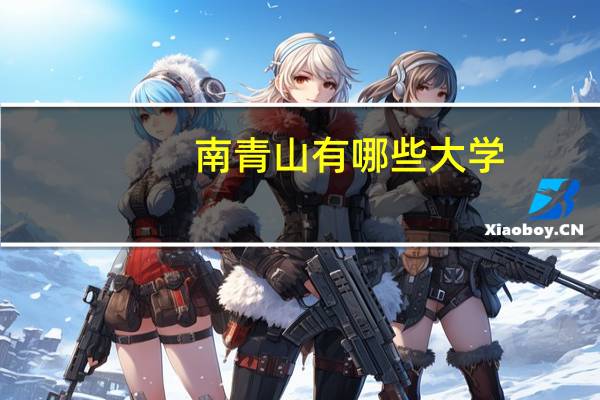 南青山有哪些大学