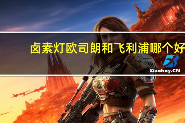 卤素灯欧司朗和飞利浦哪个好