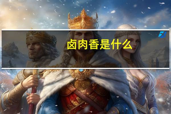 卤肉香是什么
