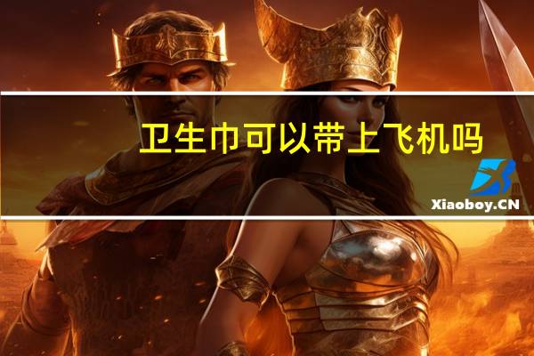 卫生巾可以带上飞机吗