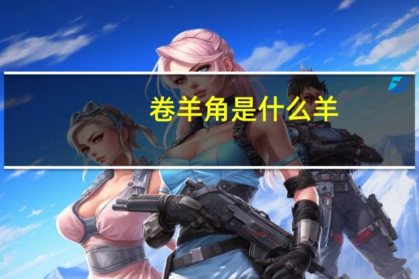 卷羊角是什么羊