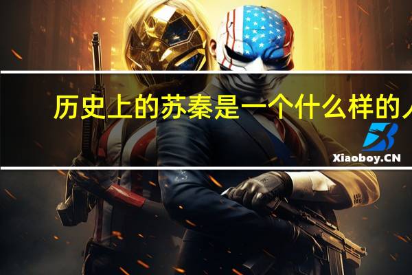 历史上的苏秦是一个什么样的人